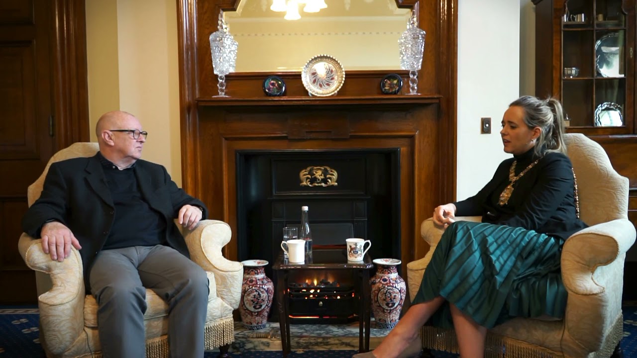 Scéalta | Joe Austin in conversation with Belfast Lord Mayor Kate Nicholl