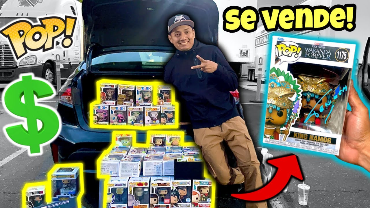 VENDI MIS FUNKO POP DESDE LA CAJUELA DE MI CARRO!
