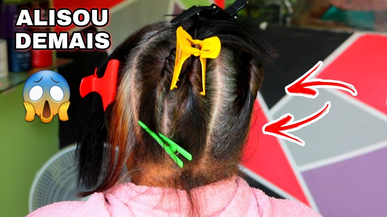 PROGRESSIVA COM FORMOL QUE ALISA MUITO - CABELO LISO DE PRIMEIRA