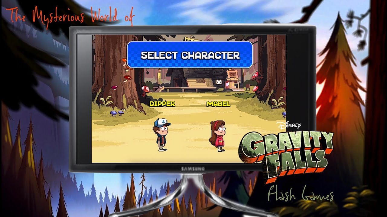 The Mysterious World of Gravity Falls Flash Games