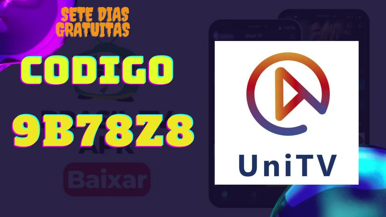 unitv c&oacute;digo gr&aacute;tis