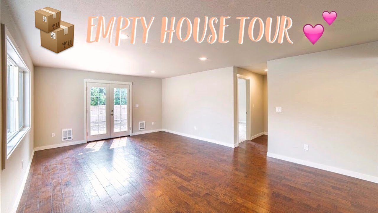 EMPTY HOUSE TOUR OF OUR NEW HOME!