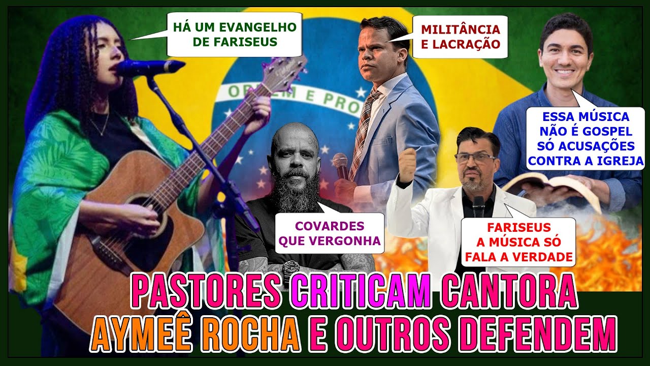 PASTORES CRITICAM AYMEÊ ROCHA E OUTROS DEFENDEM - VÍDEO COMPLETO