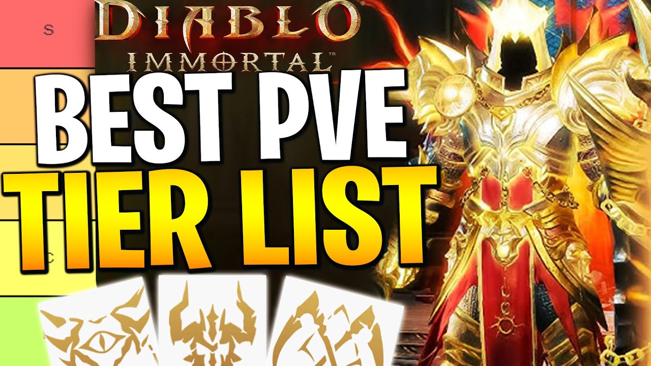 Diablo Immortal PVE Tier List 2024 | What Is The Best PVE Class In 2024?