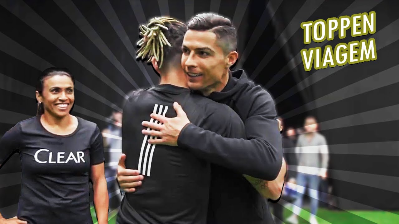 CRISTIANO RONALDO DE UM JEITO QUE VOCÊ NUNCA VIU!