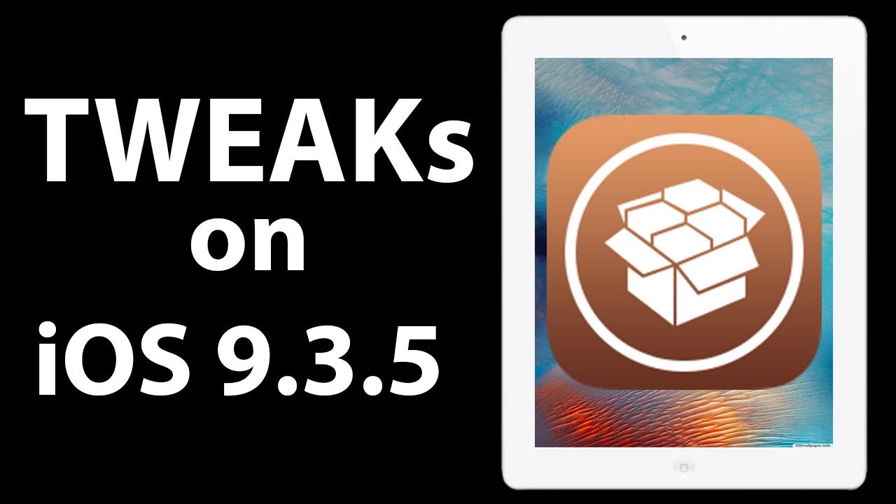 12 Tweaks work on iOS 9.3.5 - ANIMATED SAMPLEs