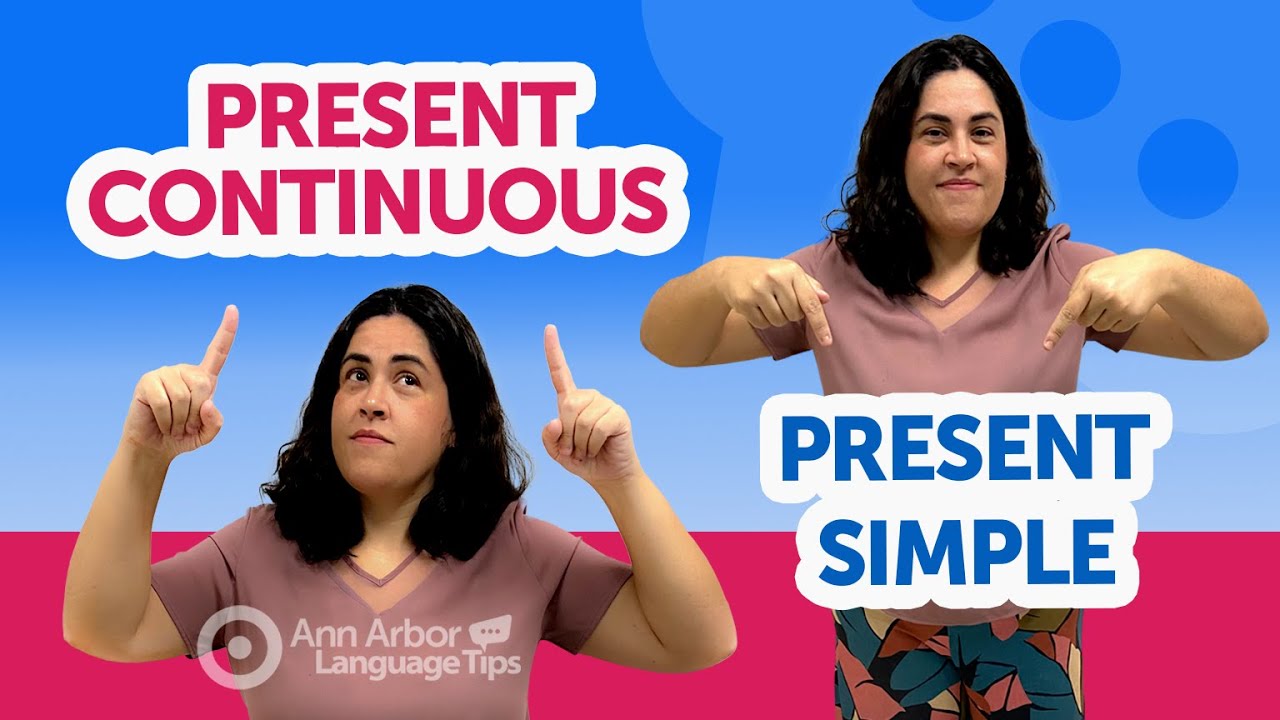 QUAL A DIFERENÇA ENTRE PRESENT SIMPLE E PRESENT CONTINUOUS