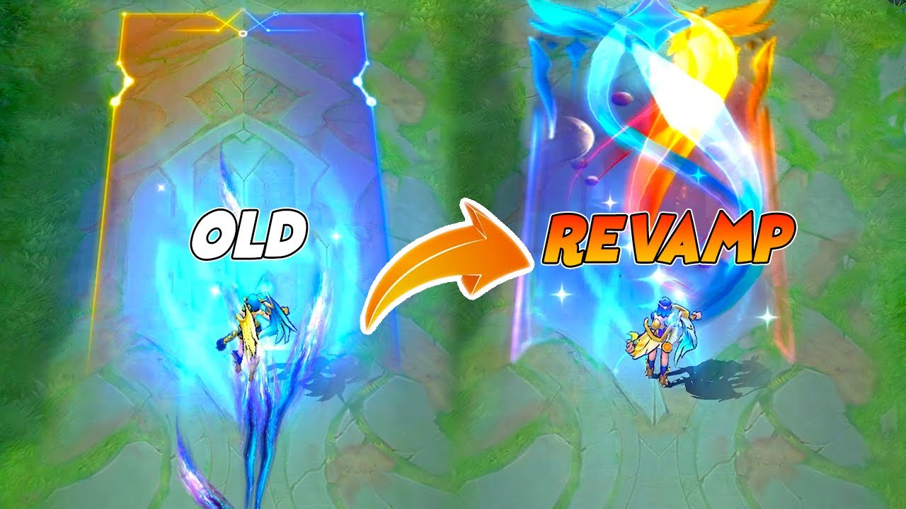 Lunox Revamp Zodiac Libra Skin VS Old Skill Effects