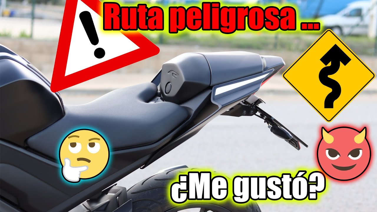 #6 Yamaha YZF R125 2020 | 2ª Ruta... ¿peligrosa?¿Me gustó? [4K] By @ivanpady66
