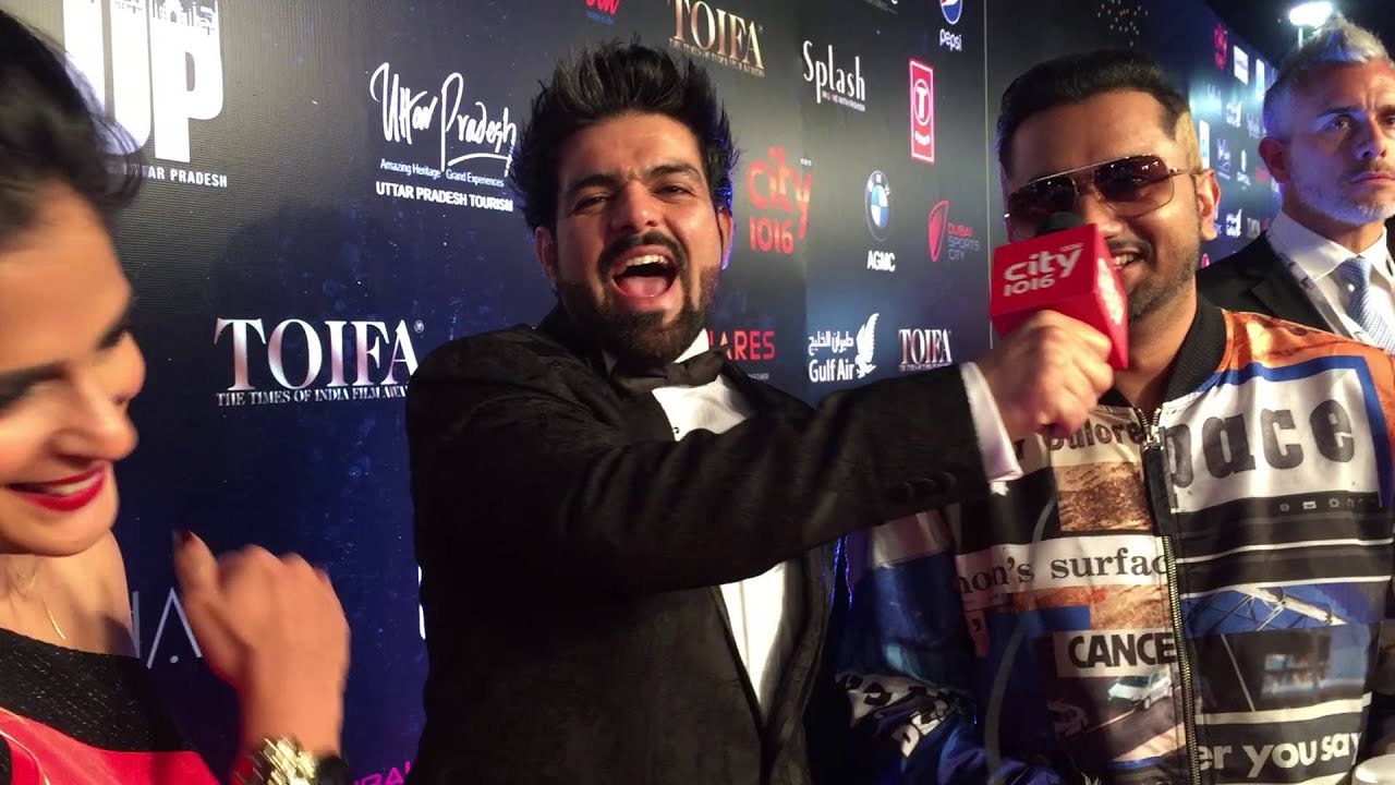 TOIFA 2016 Red Carpet - Honey Singh