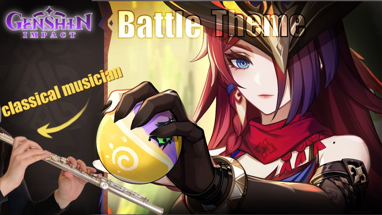 Natlan Battle Theme 3 | Genshin Impact | Flute Cover [SHEET MUSIC]
