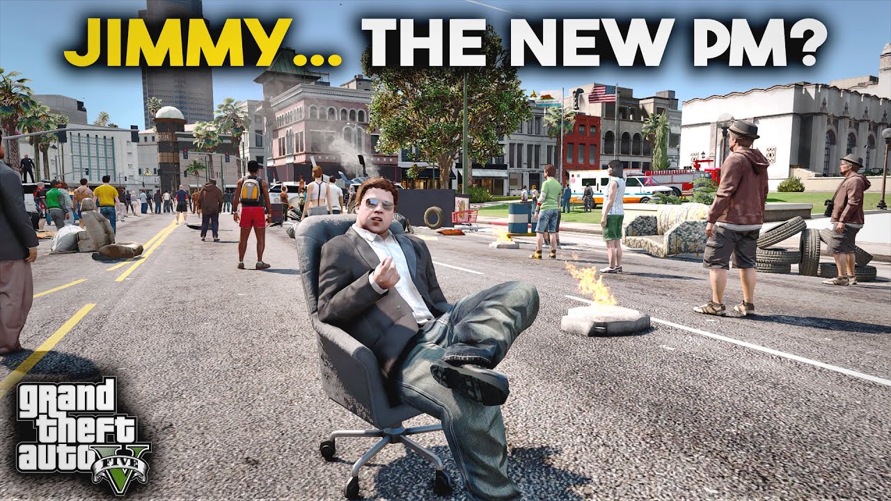 Jimmy Will be the New PM of Los Santos? 🤔😂- GTA 5 [GOP] S02 ep#08