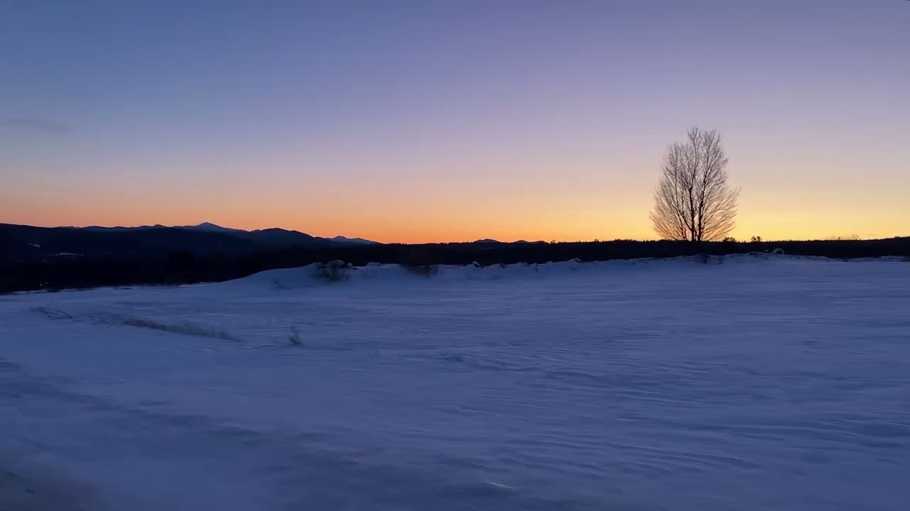 Sunset Drive Through the Adirondacks | Upstate NY