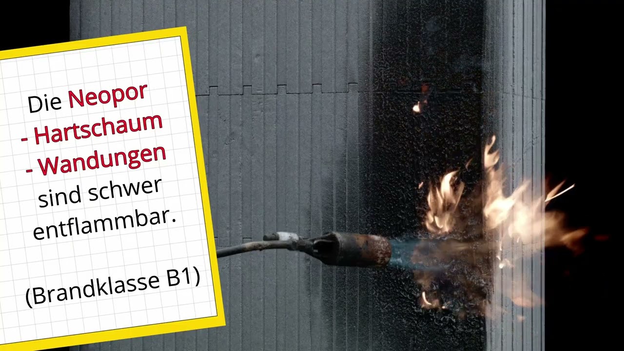 isorast&reg; im Brandversuch &ndash; wie verhalten sich die Wandbausteine?