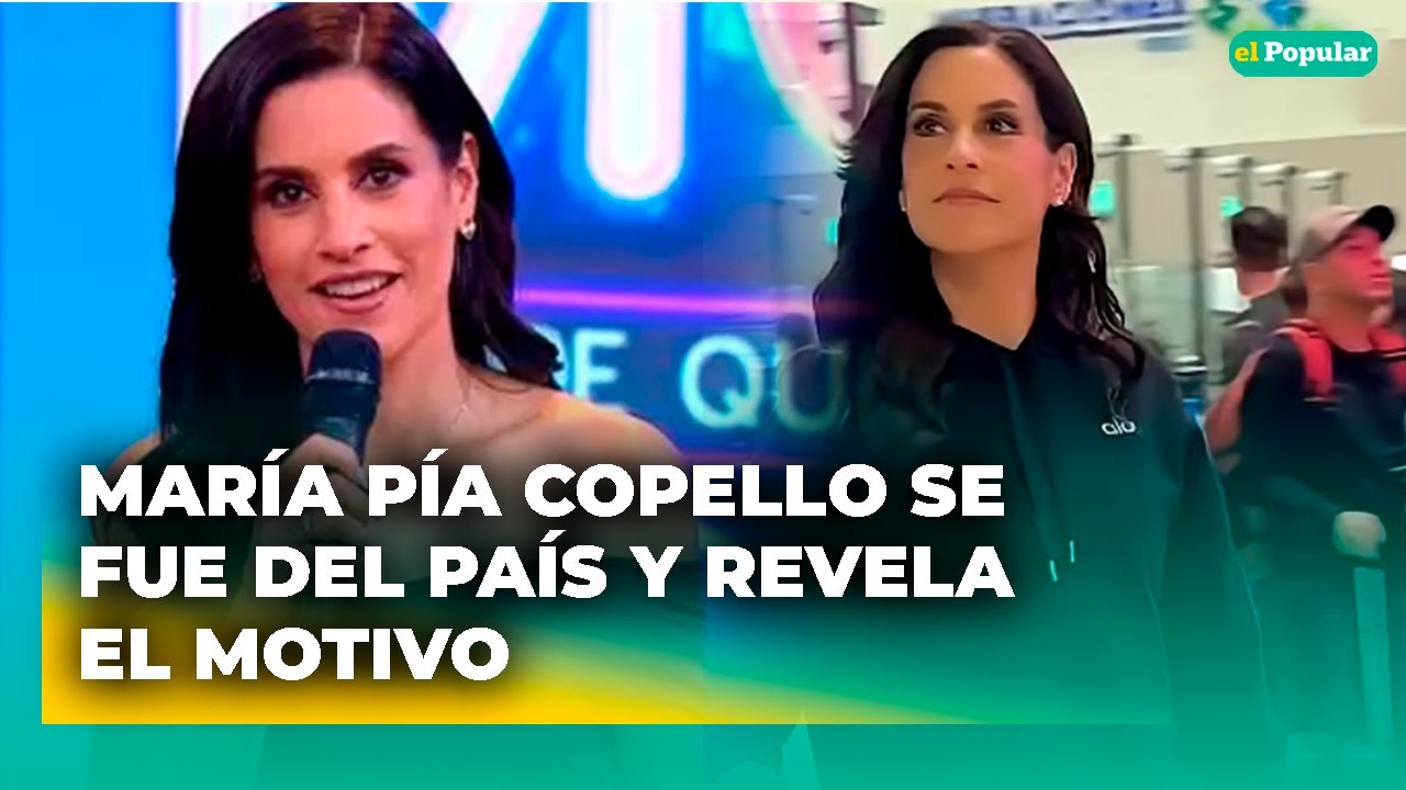 María Pía SE FUE del país junto a su esposo Samuel Dyer e hijos y revela el FUERTE motivo.