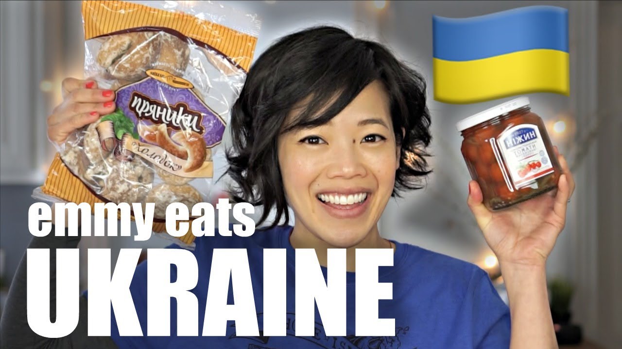 «Emmy Eats UKRAINE - первый вкус украинских лакомств американца»