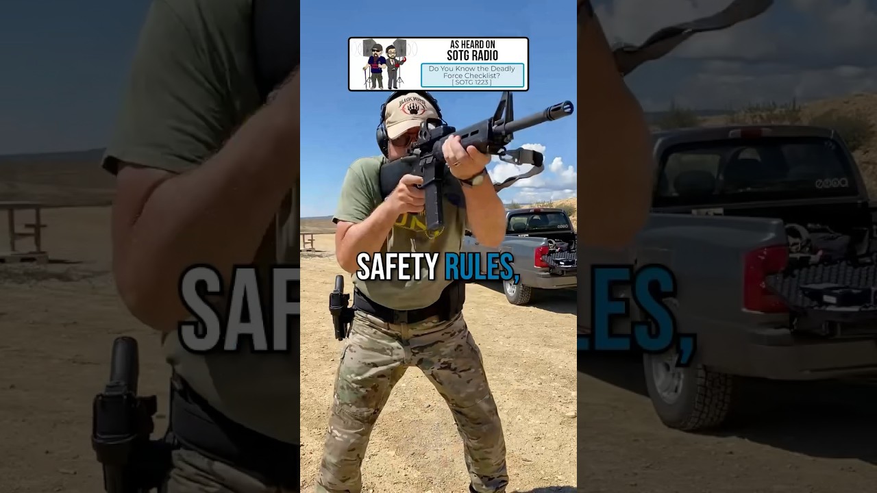 Do you know the UNIVERSAL Safety Rules? #RangeTime #SOTG #podcast