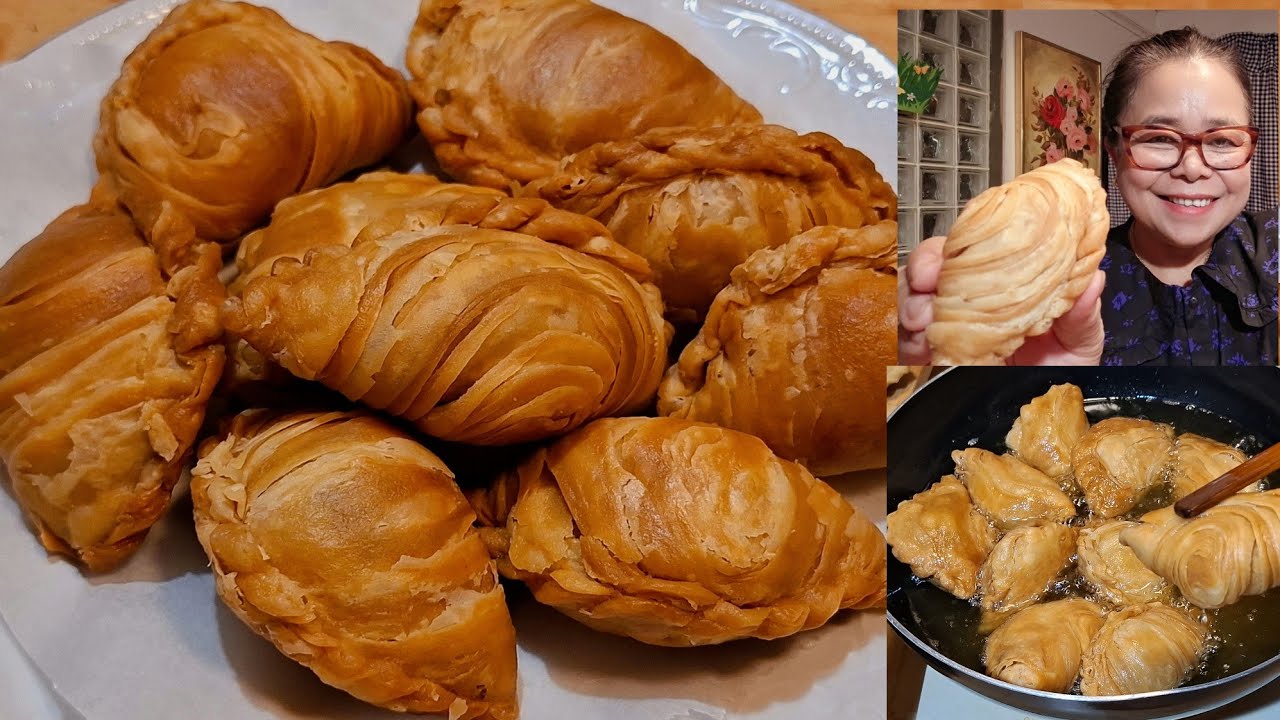 กะหรี่ปั๊บไส้ไก่ ฉบับเต็มทำกินง่ายๆครัวไทยในสวีเดน🇹🇭🇸🇪เป็นเมนูโปรดของคุณแรมโบ้ 