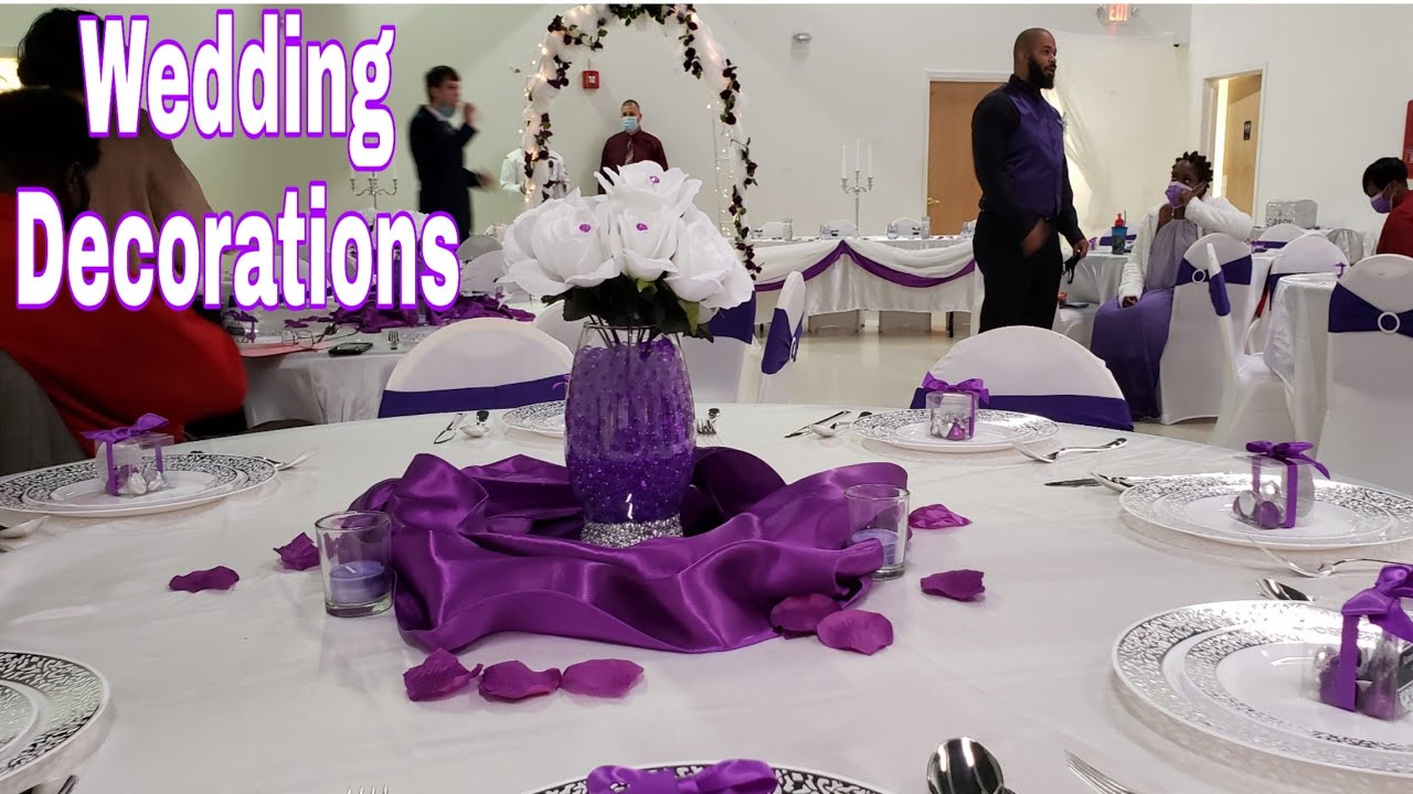 Wedding Ideas Decorations 2020 | Purple