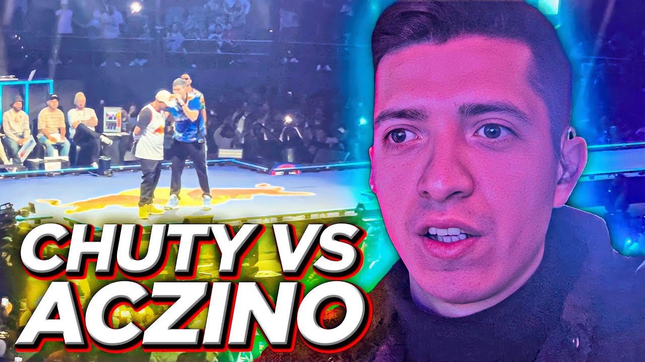 SKIPER REACCIONA A ACZINO VS CHUTY DESDE EL PÚBLICO | ¡BATALLÓN HISTÓRICO! 🔥