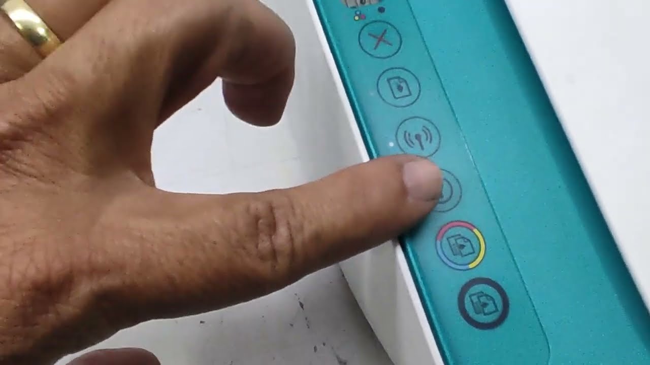 Como fazer o reset do WI-FI na impressora HP Deskjet 2676/2600/2675/2677/2678 - Relatório do WI-FI.