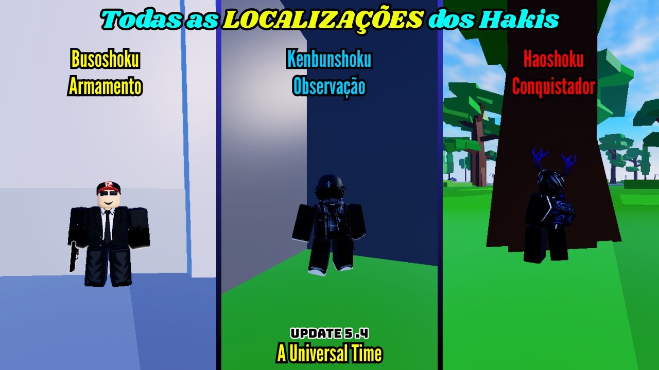 Como Pegar TODOS os Hakis em A Universal Time (AUT) – Guia COMPLETO e Atualizado!