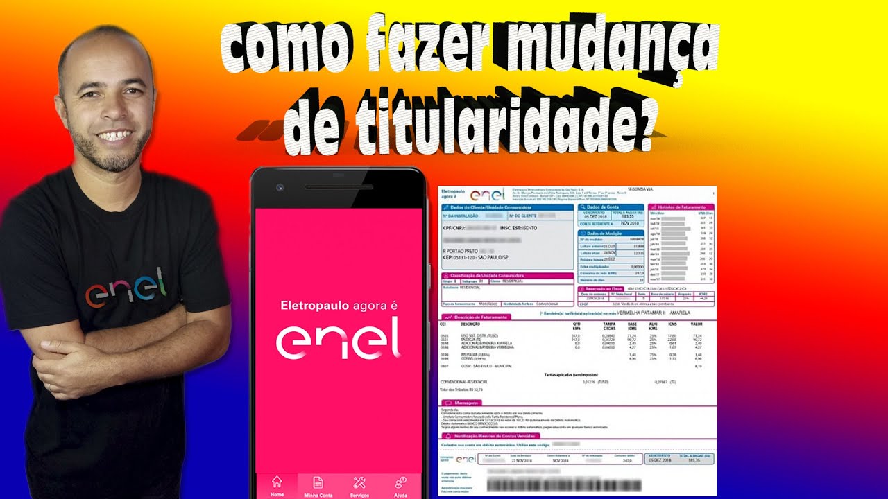 Enel Como Fazer a Troca de Titularidade da Instala&ccedil;&atilde;o
