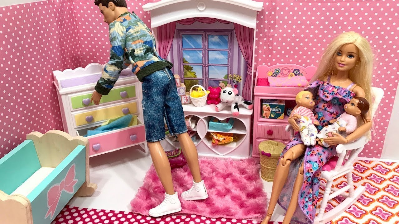 Barbie and Ken babies Haley and Ally!!