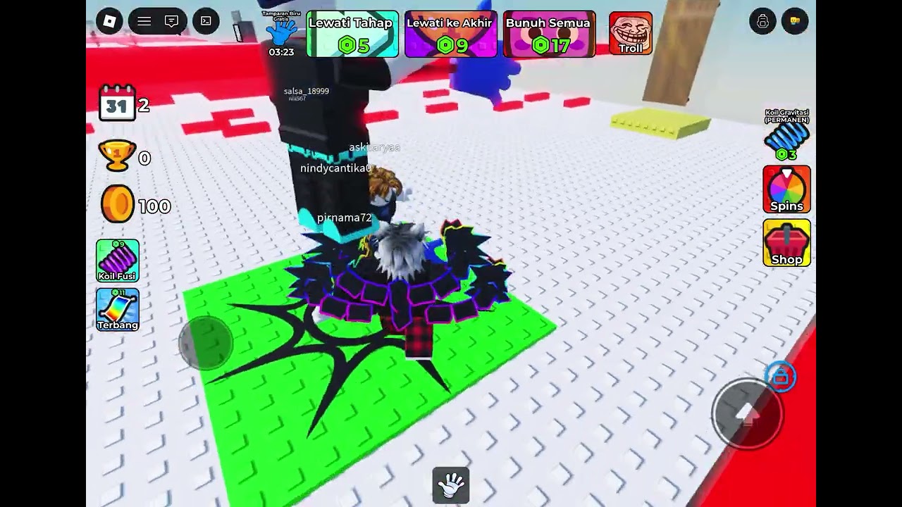 Roblox laser