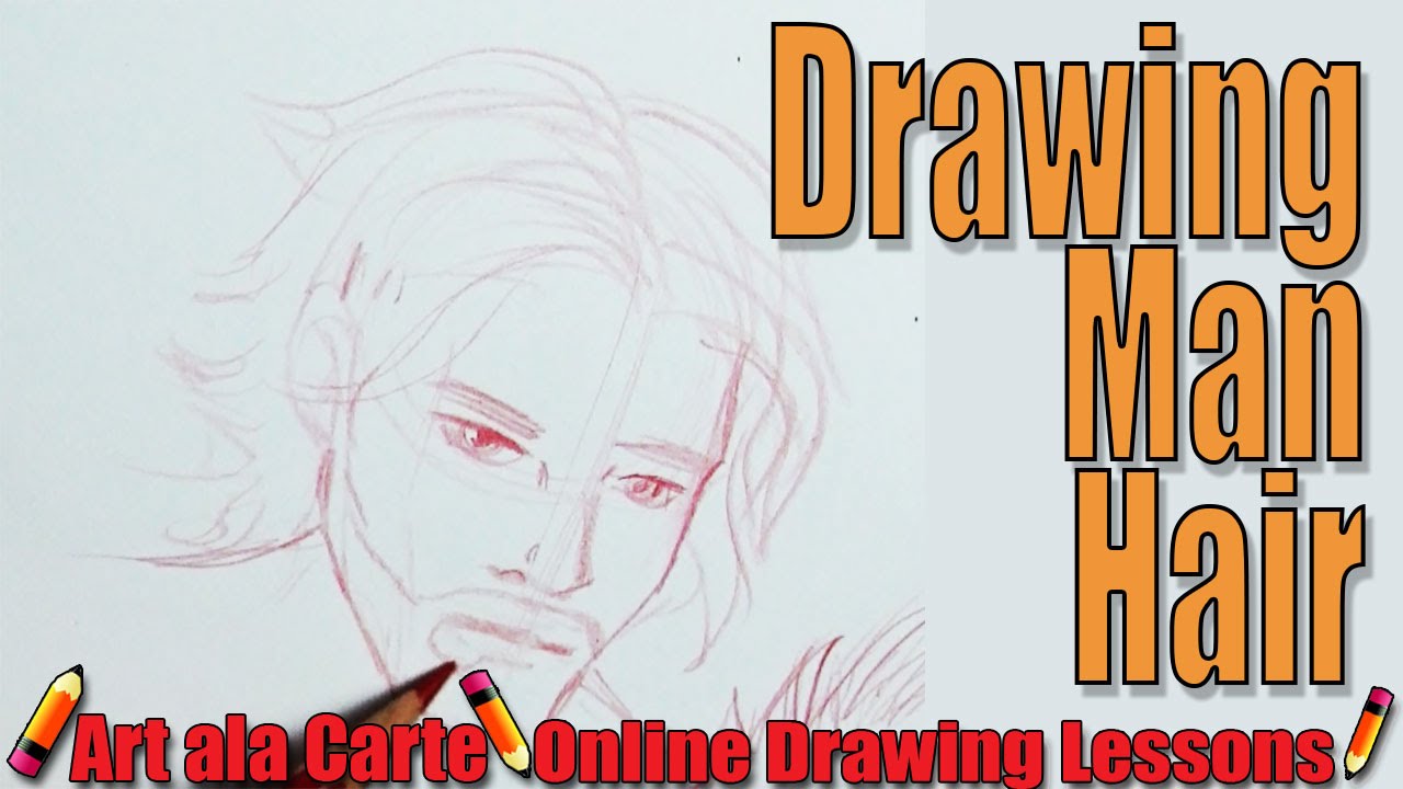 Man Hair and how to draw it!