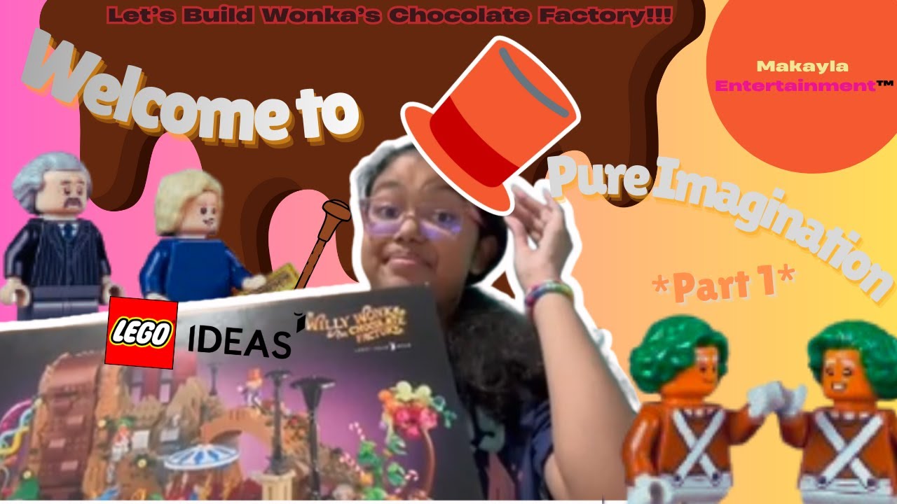 Hope You're Ready for Pure Imagination! (Building LEGO Willy Wonka & the Chocolate Factory) Part 1