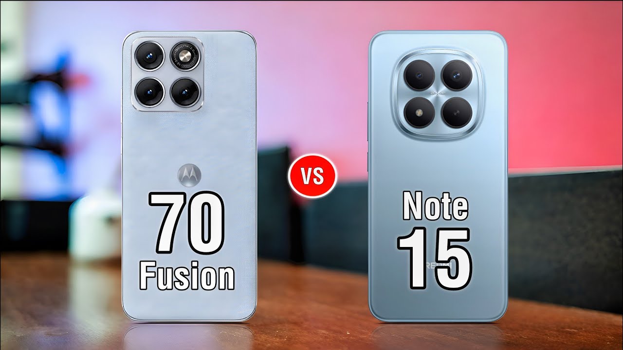Motorola Edge 70 Fusion Vs Redmi Note 15– Full Comparison!