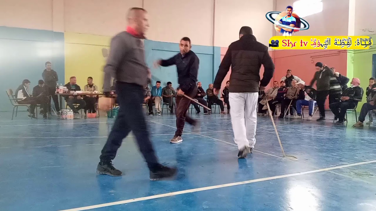 العصا التقليدية مع الشيخ يوسف الشلفي و قناديزوا  |فتح صالة مطرق لشيخ خليفة نورين العيد #ج10