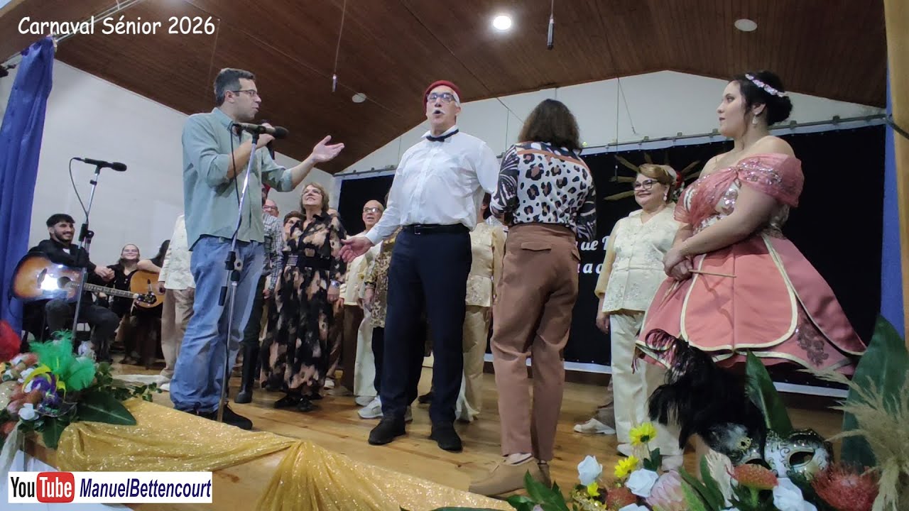 CARNAVAL SÉNIOR 2026 no SALÃO do POSTO SANTO (Parte 1) by Manuel Bettencourt ilha Terceira