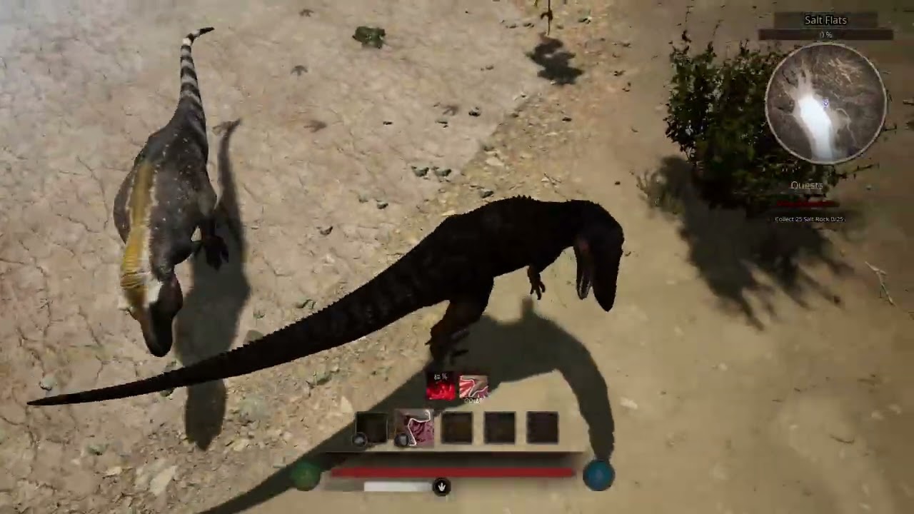 Fighting the tyrant lizard king