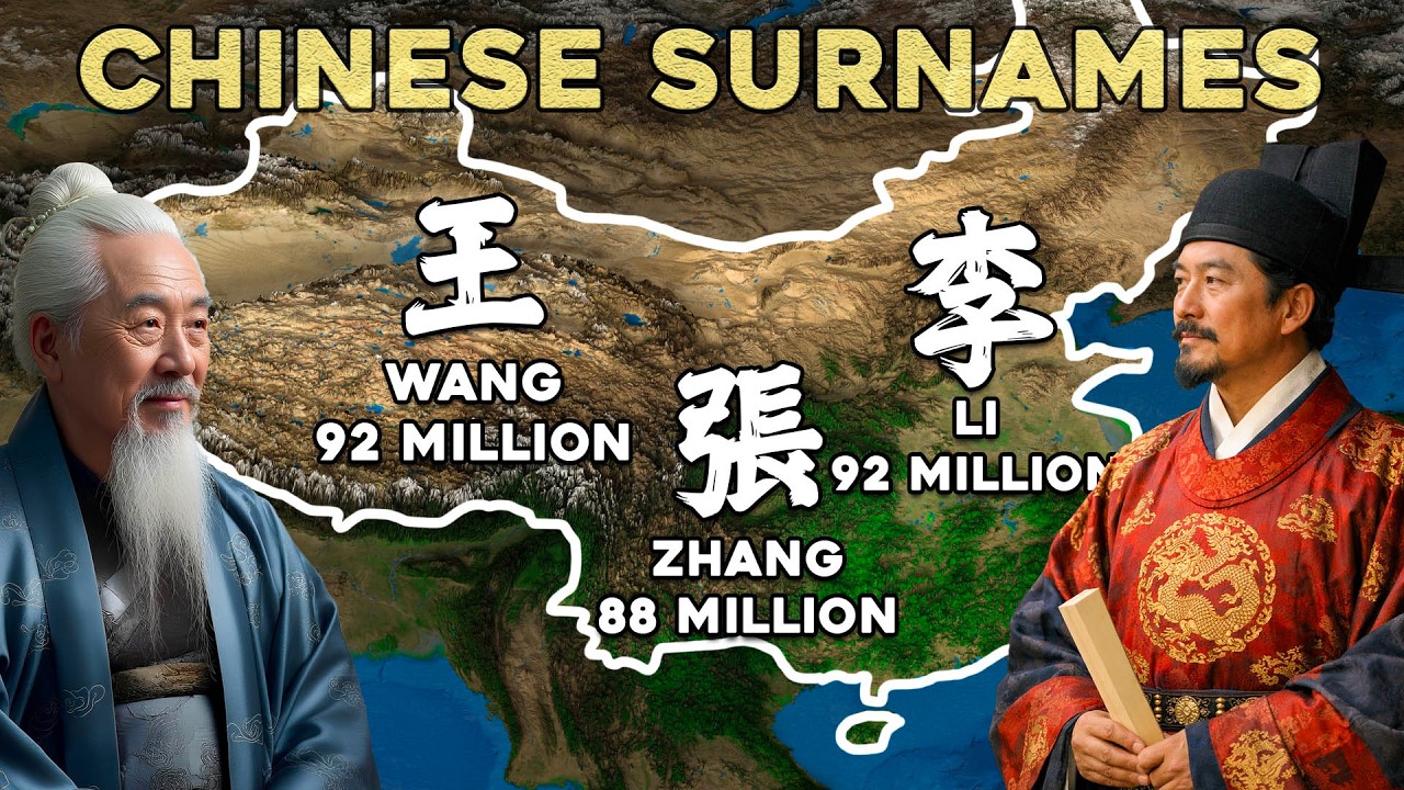 The Complex Origins of Chinese Surnames EXPLAINED