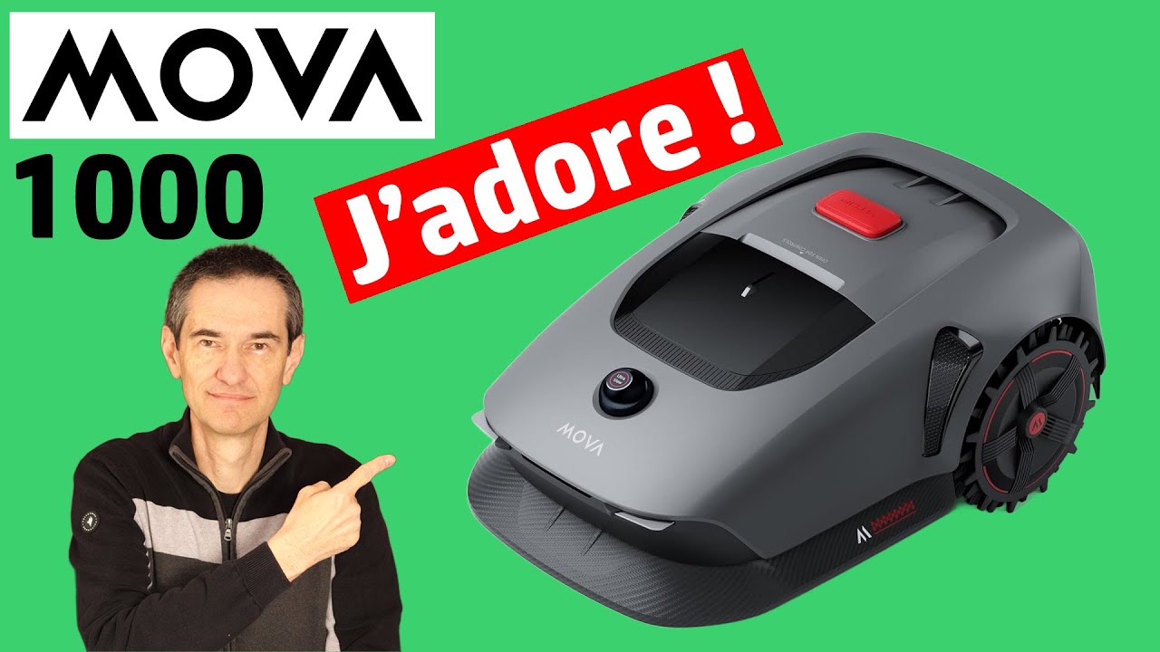✅ Simple et performant ✅ MOVA 1000 Robot tondeuse LIDAR ✅ TEST ULTRA COMPLET