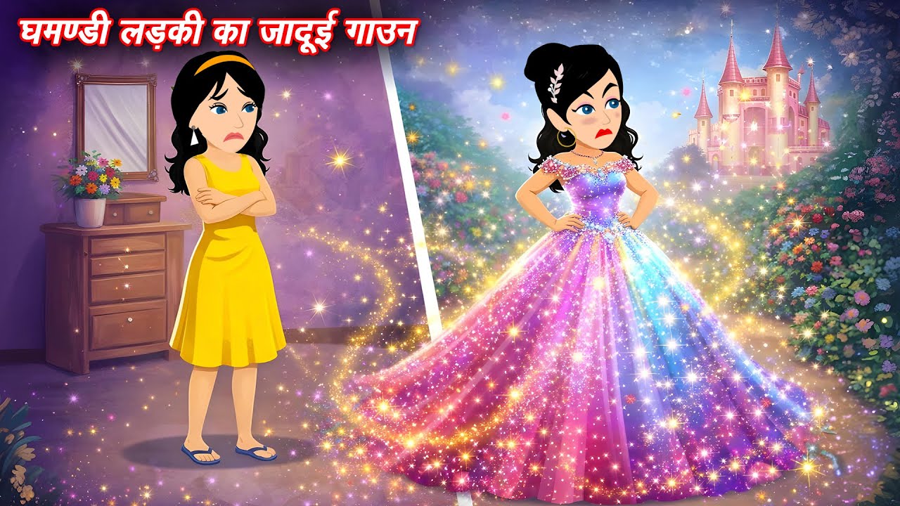 The magical gown of the arrogant girl | Jadui Kahaniya | Moral Stories | Hindi Kahaniya | JADUI H...
