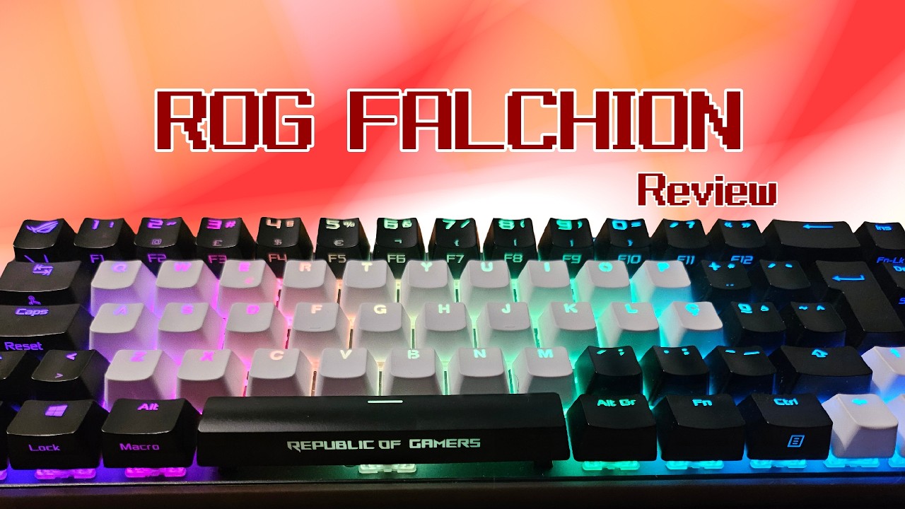 Should You Get This Small Wireless Keyboard? ROG Falchion Review