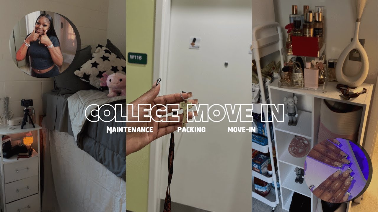 Come with me to College: FRESHMAN YEAR at FAMU (packing, maintenance & move-in)