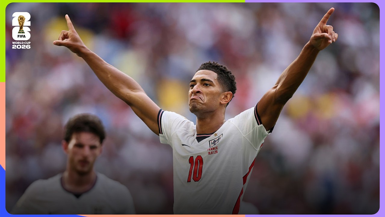 Every Jude Bellingham Goal for England | FIFA World Cup 2026&trade;