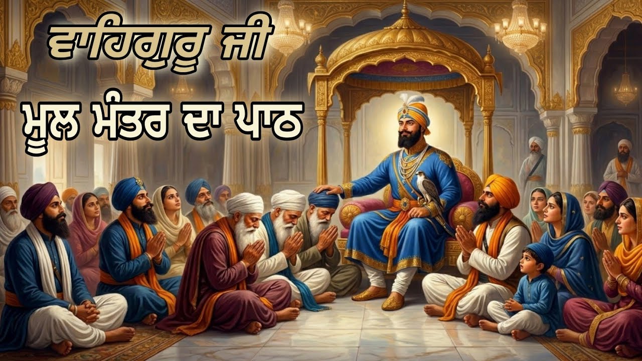 Mool mantr da path/ Waheguru simran da jaap/ gurubani shabad kirtan/ mool mantr fast path waheguru/