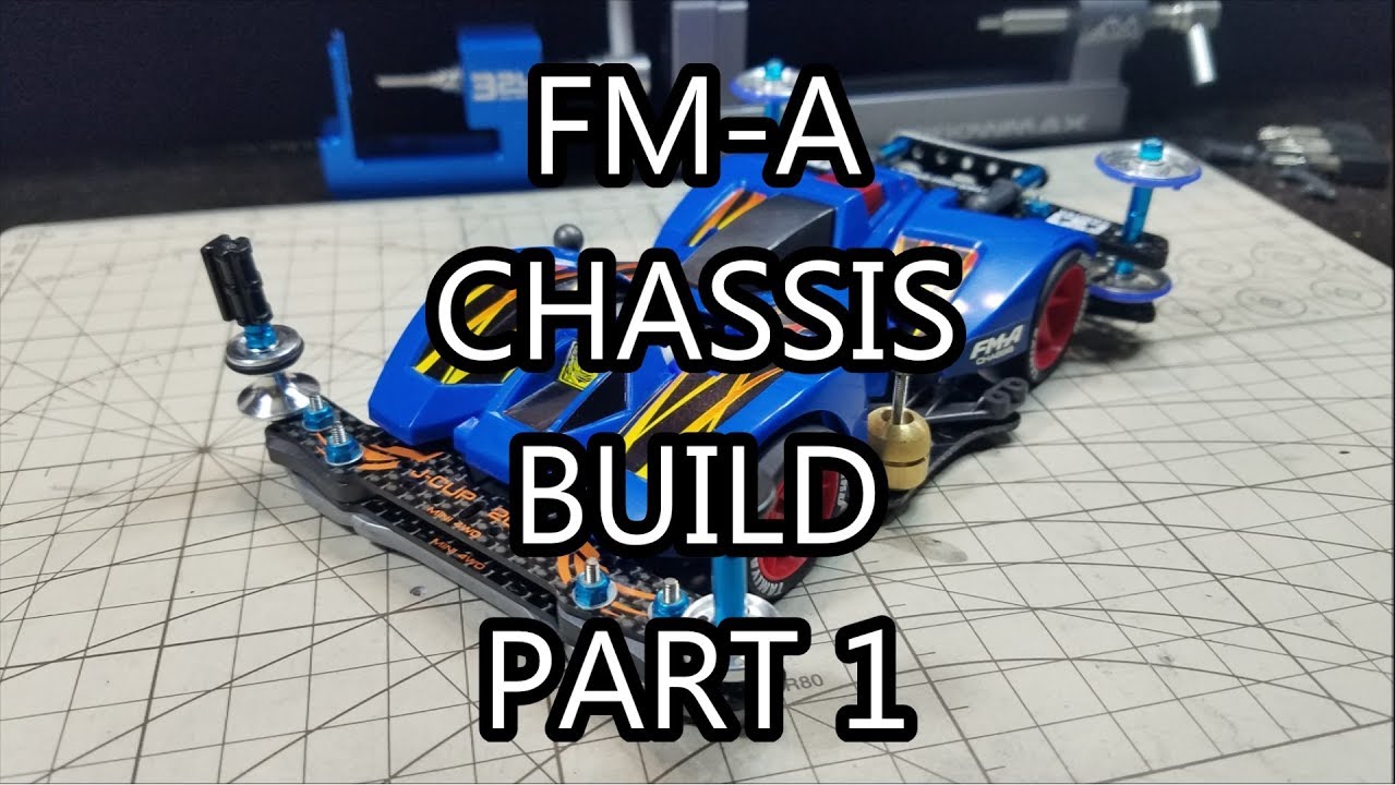 Сборка Tamiya Mini 4WD: базовая сборка шасси FM-A, часть 1