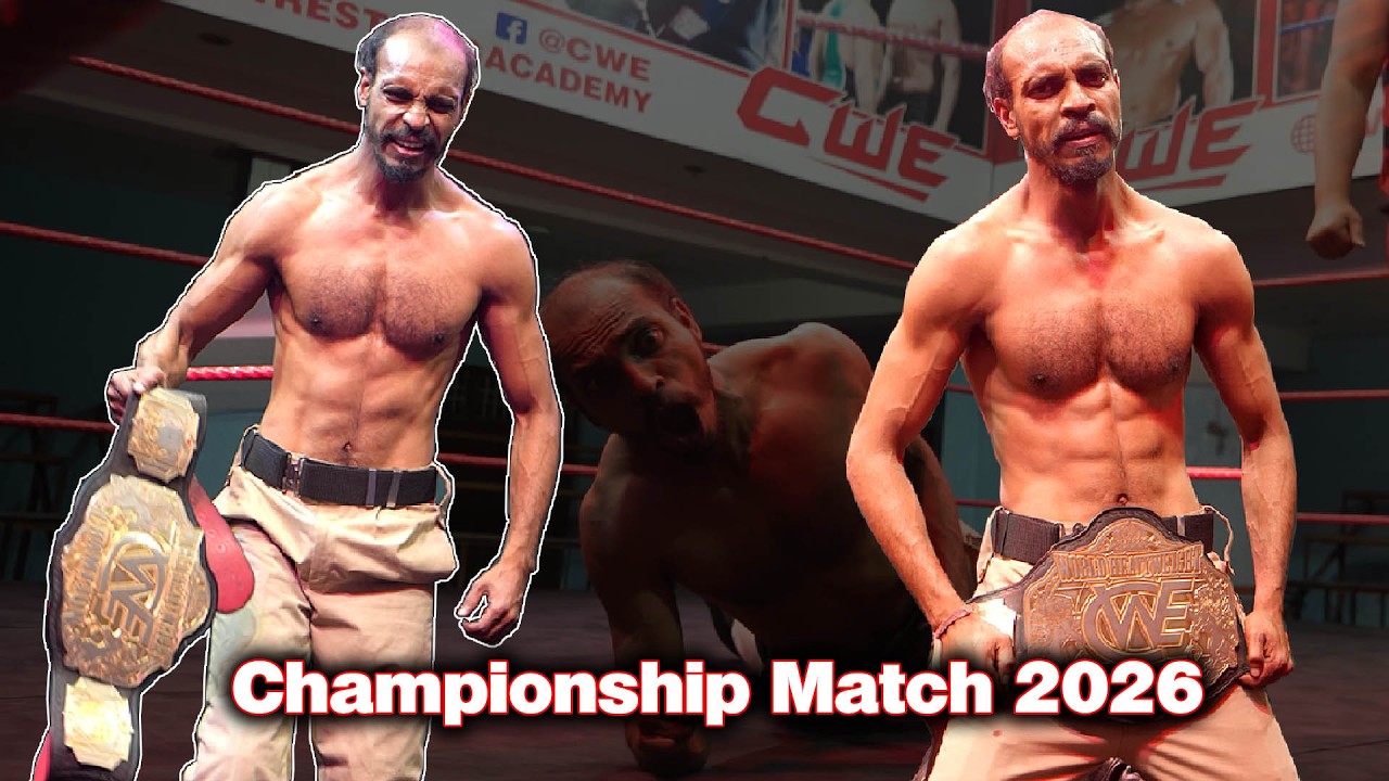 CWE | Сингхам Дубей против боксера Садика | Матч за титул чемпиона мира в тяжелом весе (шоу в суб...