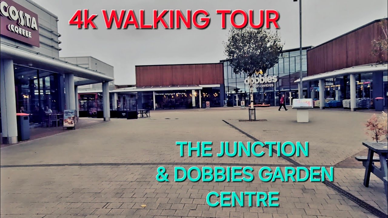 4k NORTHERN IRELAND WALKING TOUR- The Junction Shopping Outlet (and Dobbies walkthrough)