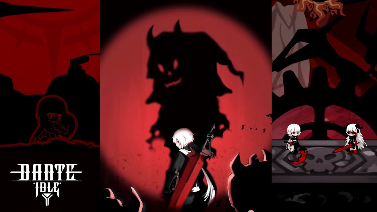 단테 키우기 모바일게임 플레이 Dante Idle mobile game play