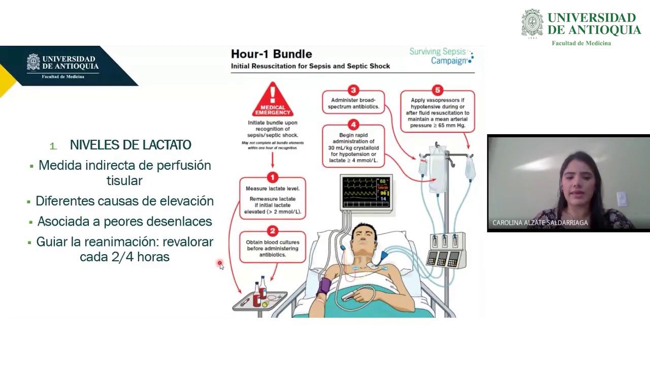Anestesia para el Paciente con Sepsis - Dra. Carolina Alzate