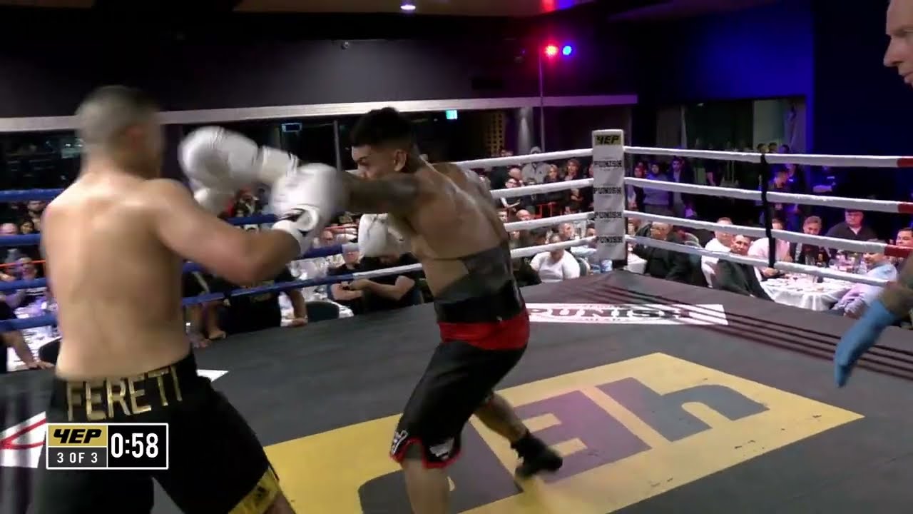 Barry Sepulona Vs Russell Fereti - Boxing Bazaar 3