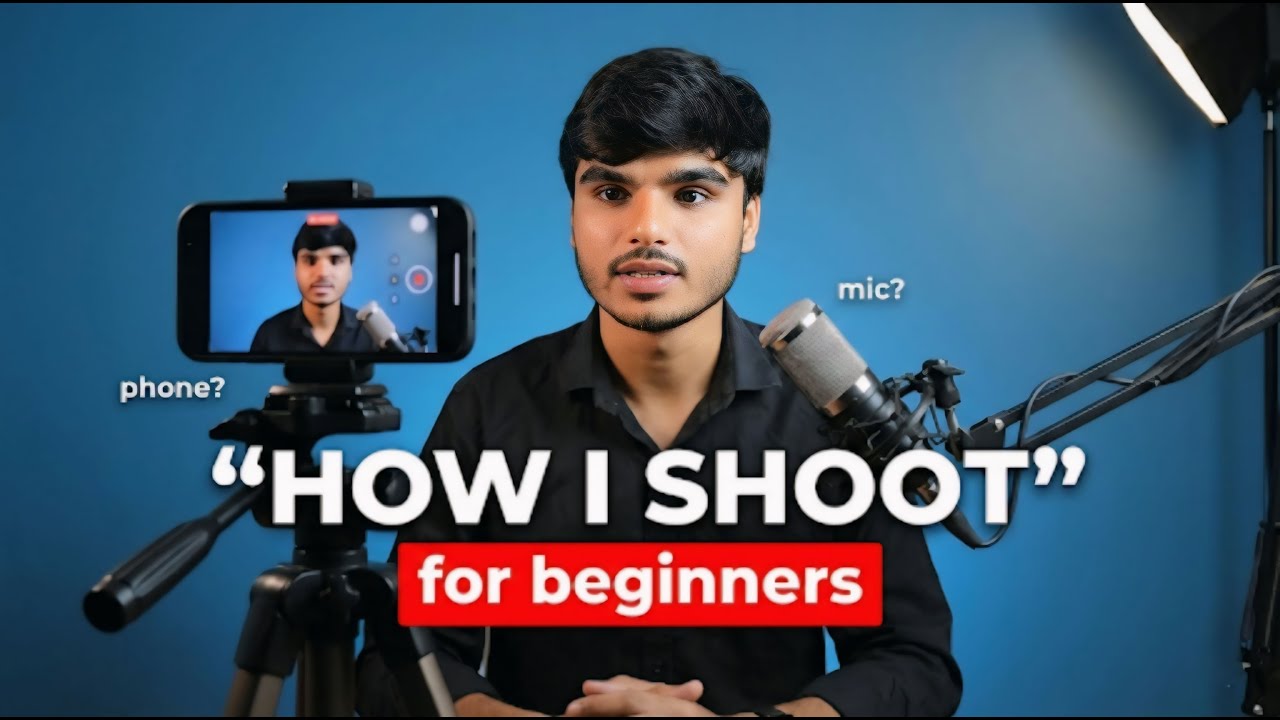 ₹0 Setup 🤯| How I shoot My YouTube videos ?🤔