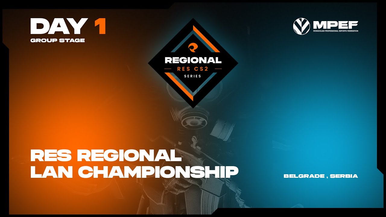 [MN] RES Regional LAN Championship // Group Stage // ӨДӨР 1